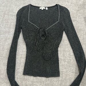ALC women’s metallic top - size small - worn once
